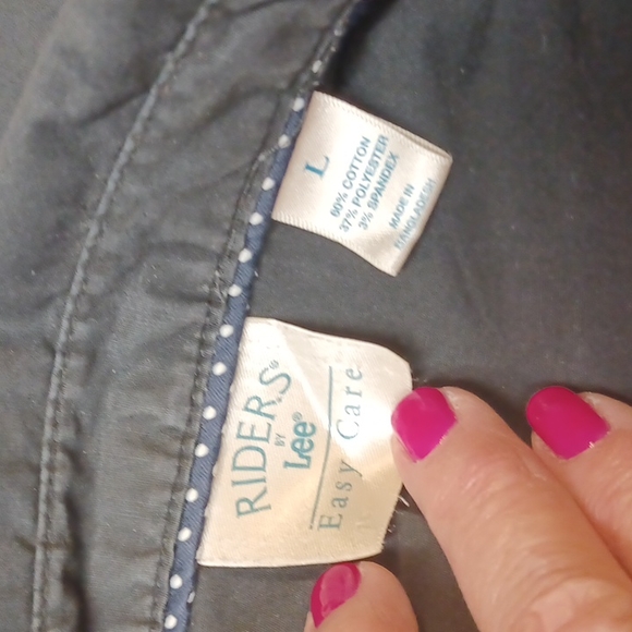 Vintage Riders by Lee Black Button Down Shirt - Picture 4 of 4